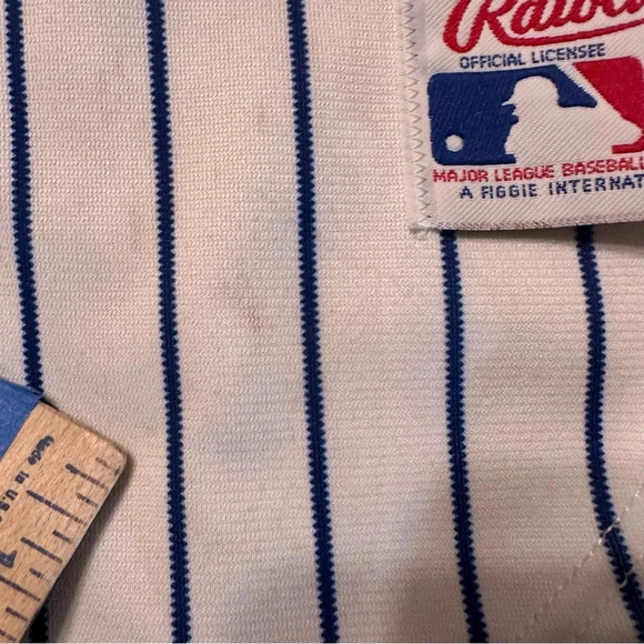 Vintage Rawlings Chicago Cubs Pinstripe  Jersey MLB Baseball Adult SZ 36 (j5) - Picture 14 of 15